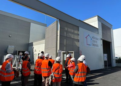Journée Portes Ouvertes du 12 avril 2024 - Visite de la chaufferie biomasse de Mérignac centre